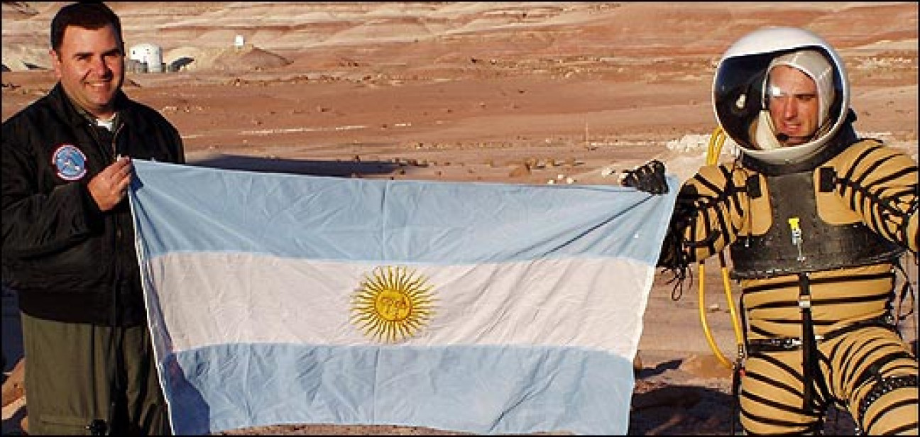 imagen Pablo de León, es argentino y trabaja en la NASA