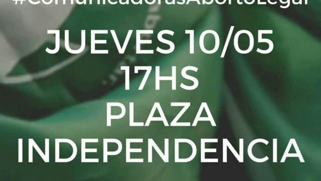 imagen Cientos de comunicadoras mendocinas por el aborto legal