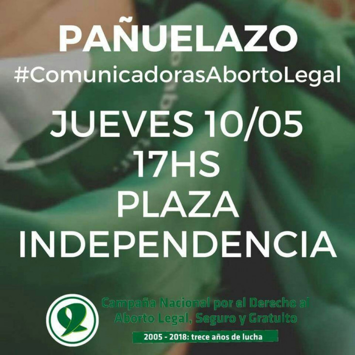 imagen Cientos de comunicadoras mendocinas por el aborto legal