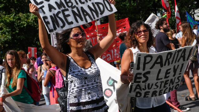 imagen En Buenos Aires se extiende el paro docente