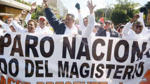 imagen Se levantó paro de docentes en Colombia
