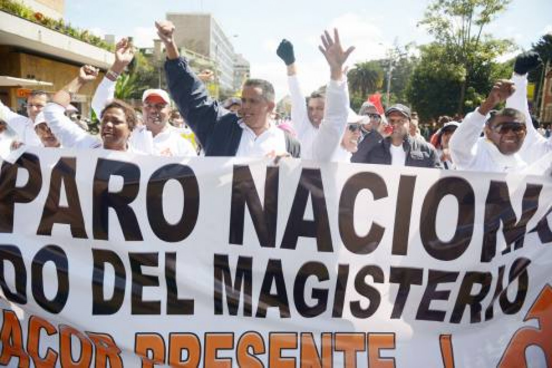 imagen Se levantó paro de docentes en Colombia
