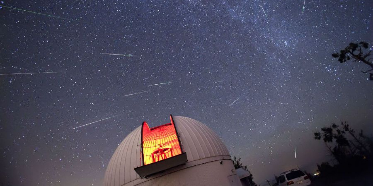 imagen Lluvia de meteoritos de colores