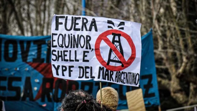 imagen A un año del "Atlanticazo", vuelven las protestas para reclamar un mar libre de petroleras