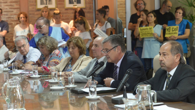 imagen Daniel Pizzi ofreció prefinanciar el aumento docente en la UNCUYO