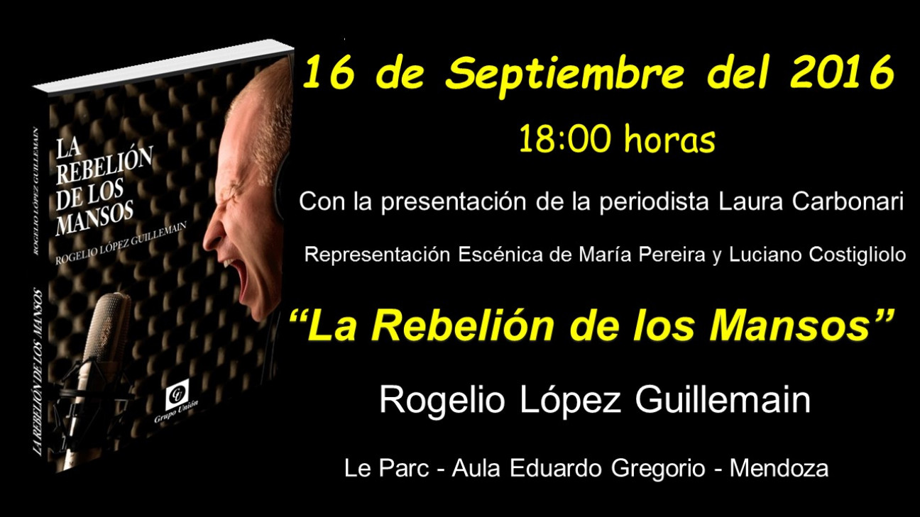 imagen Rogelio Lopez Guillemain presentará su libro este viernes en el Le Parc