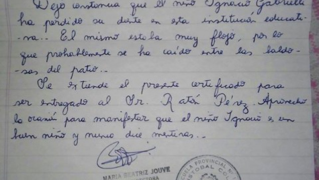 imagen Certificado para el Ratón Pérez