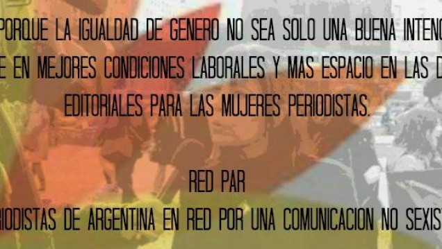 imagen RED PAR, por un periodismo con equidad de género