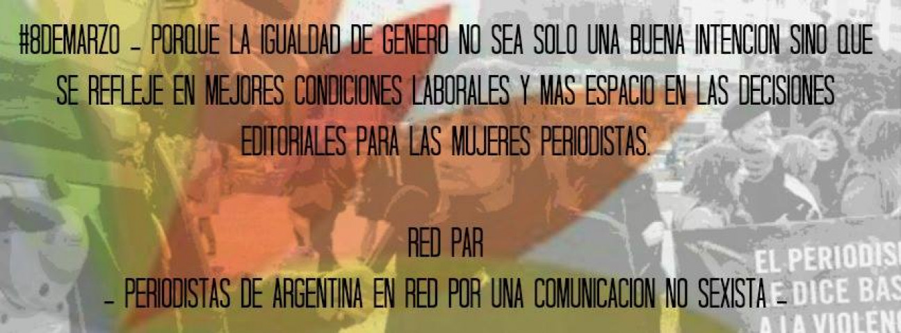 imagen RED PAR, por un periodismo con equidad de género