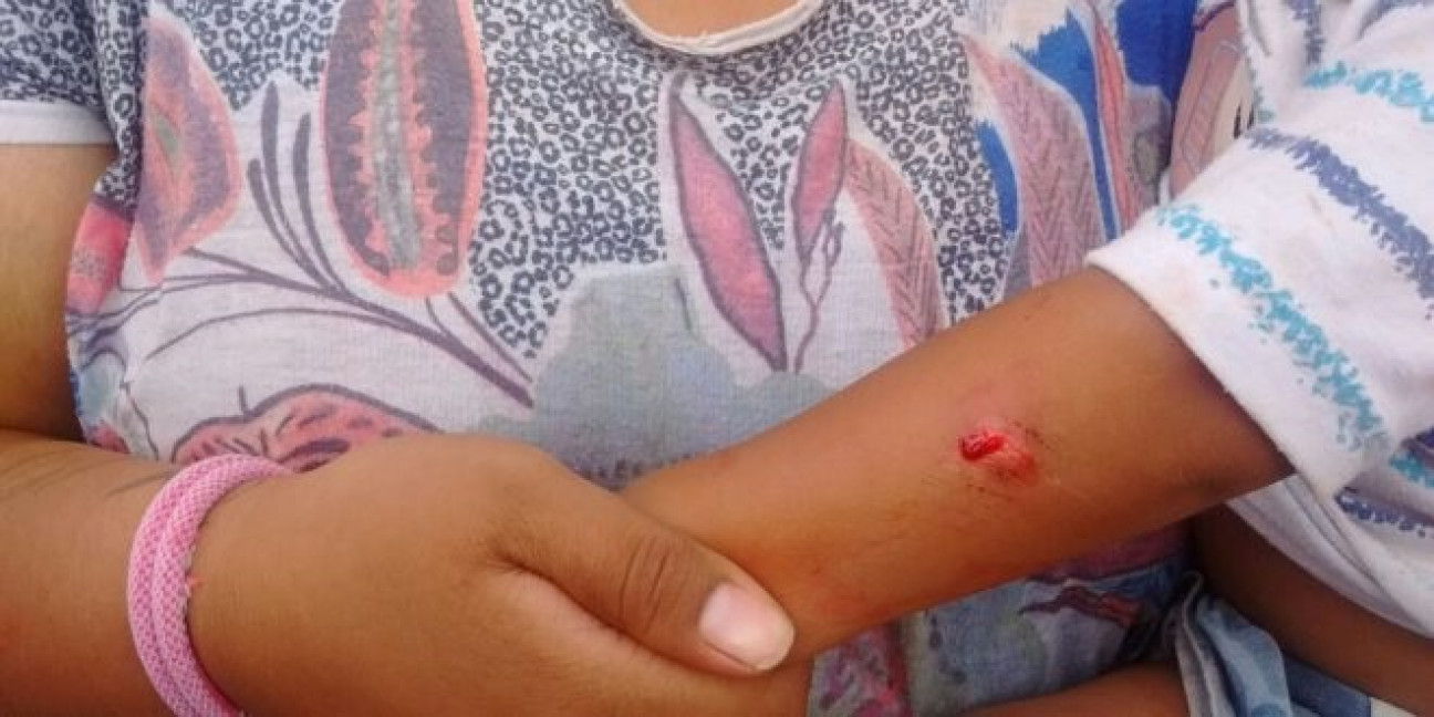 imagen Reprimieron a familias del B° Unión y Fuerza, de Guaymallén