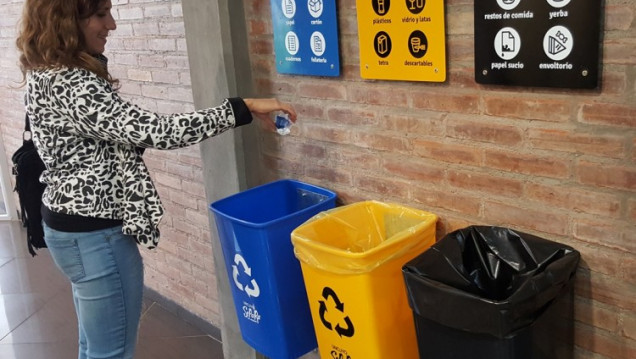 imagen La UNCuyo separa sus residuos 