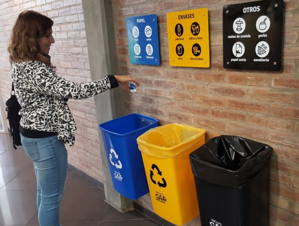 imagen La UNCuyo separa sus residuos 