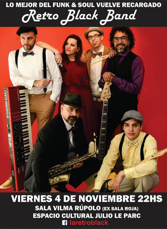 imagen Este viernes: Retro Black Band en el Le Parc