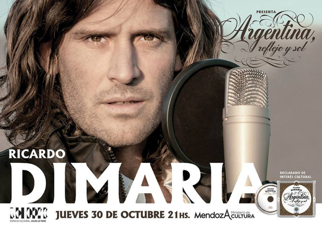 imagen Ricardo Dimaría presenta su nuevo disco