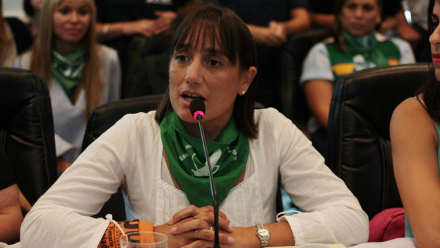 imagen Rominá del Plá: "Vemos a diputados que cambian su voto o que piensan que la banca es de ellos"