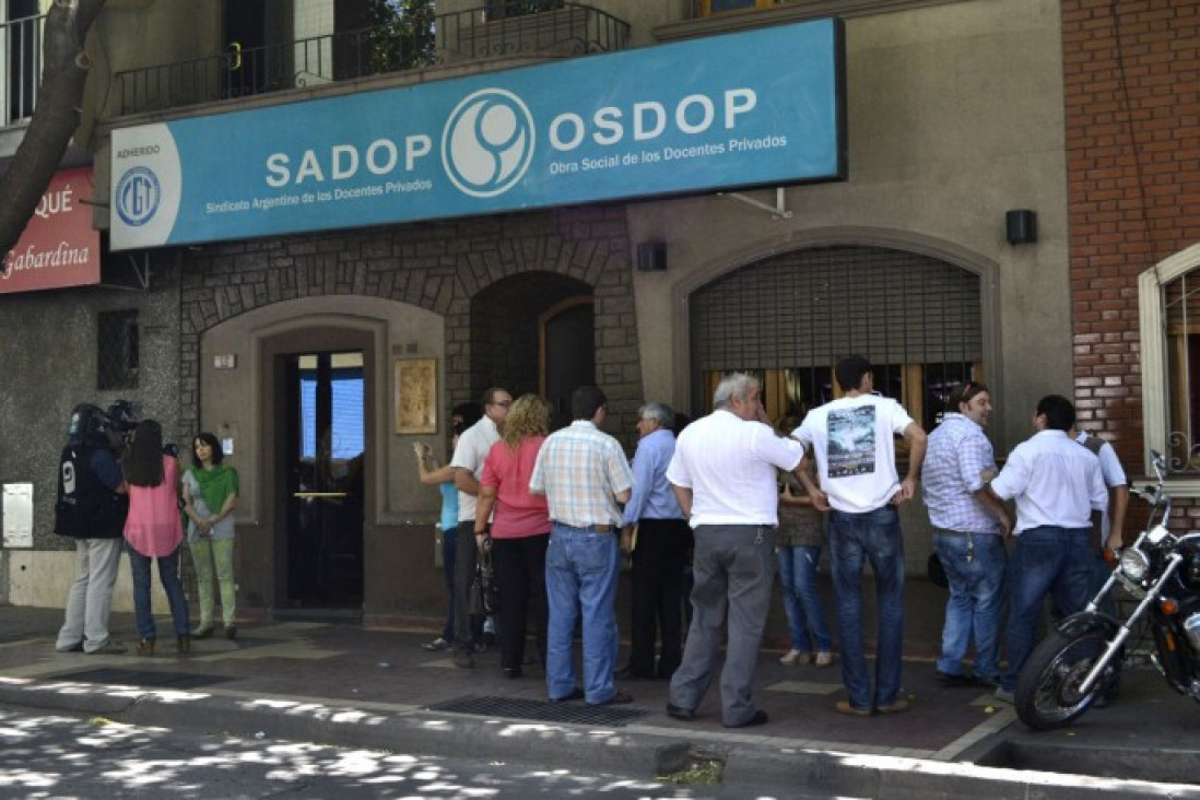 imagen Los docentes privados indignados por falta de pago de sueldos atrasados