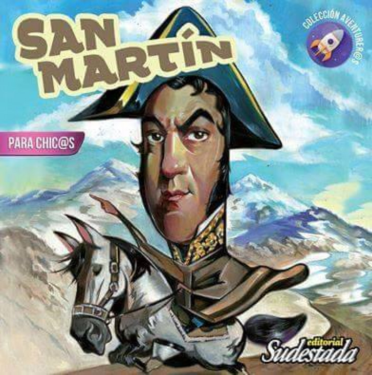 imagen San Martín, nuevo Aventurero de la Revista y Editorial Sudestada