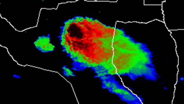imagen Una fuerte tormenta castigó nuevamente a Santa Rosa