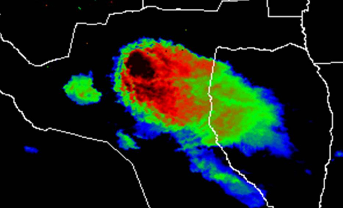 imagen Una fuerte tormenta castigó nuevamente a Santa Rosa