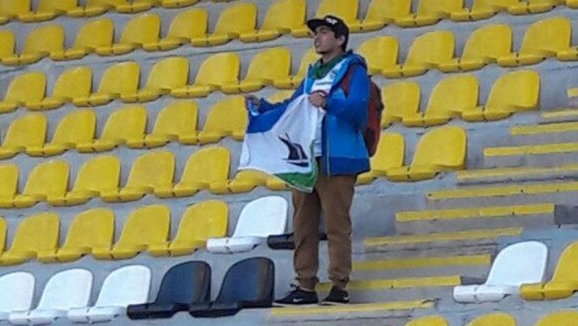 imagen Un latinoamericano, nominado como mejor hincha del mundo