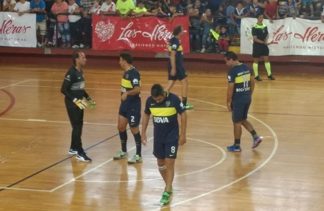 imagen El Superclásico ya empezó a jugarse