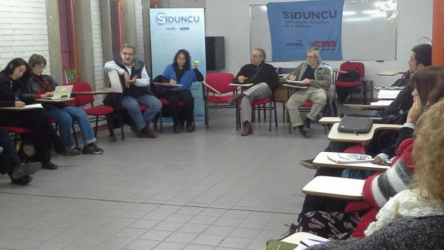 imagen Se reanudan las jornadas de protesta de docentes universitarios