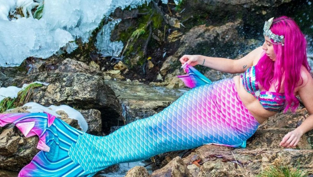 imagen Paula Olmedo nos cuenta qué es el  "mermaiding" o nadar como sirena