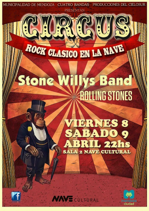 imagen LOS STONES WILLYS COPAN LA NAVE CULTURAL