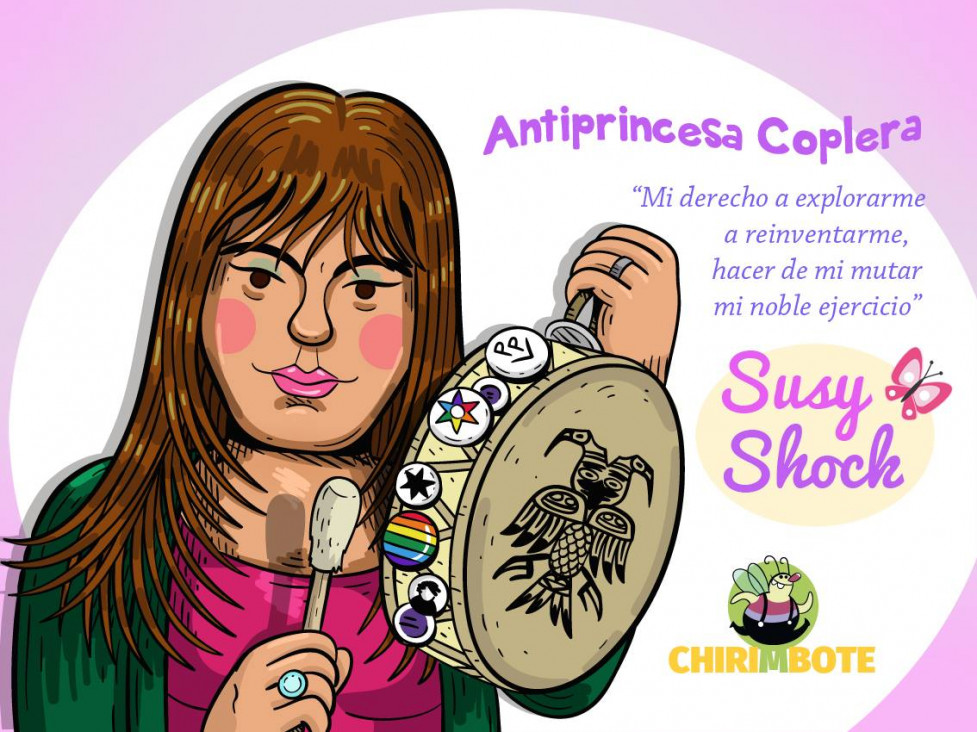 imagen Susy Shock: "Venimos a mostrar con amor lo que el sistema niega"