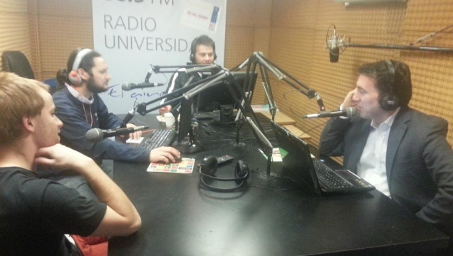 imagen GARCÍA ZALAZAR: "SI GANAMOS VAMOS A SEGUIR EL CAMINO DE CORNEJO"