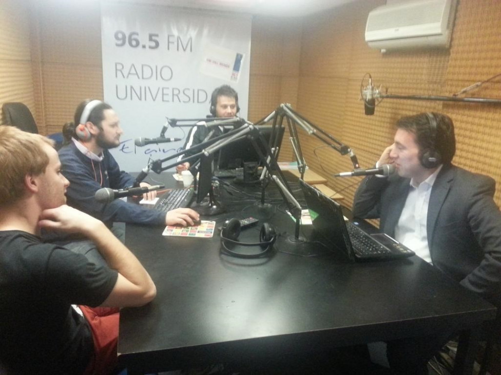 imagen GARCÍA ZALAZAR: "SI GANAMOS VAMOS A SEGUIR EL CAMINO DE CORNEJO"