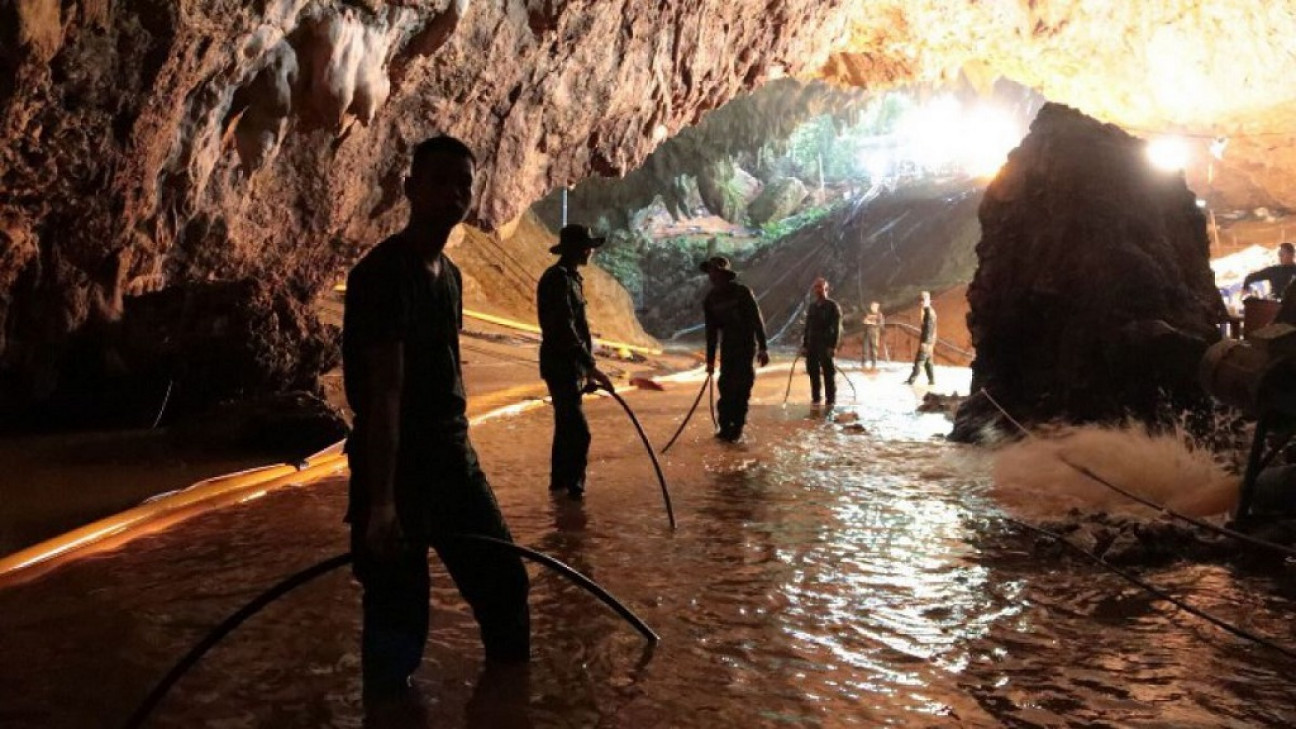 imagen Tailandia y la similitud con Mendoza, según un espeleólogo 
