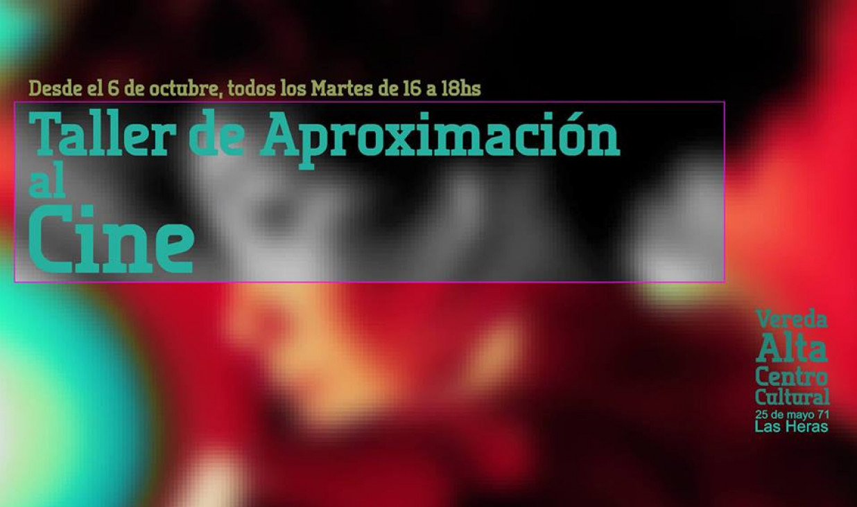 imagen Taller de aproximación al cine, desde la próxima semana