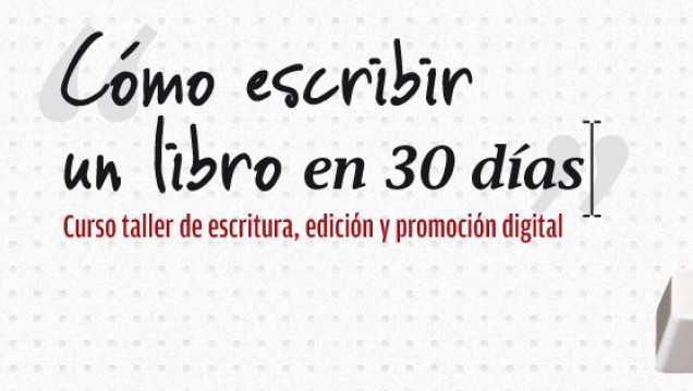 imagen ¿Querés escribir un libro?: un taller te enseña cómo hacerlo