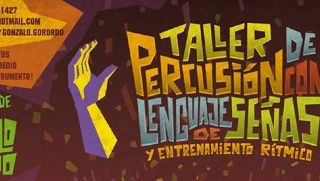 imagen Empieza un Taller de Percusión con Lenguaje de Señas