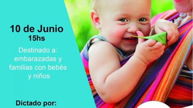 imagen Taller de porteo ergonómico: "Es una práctica ancestral"