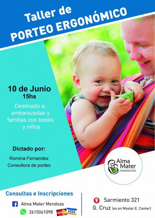 imagen Taller de porteo ergonómico: "Es una práctica ancestral"