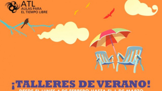 imagen [MÓVIL] Aulas para el Tiempo Libre ofrece talleres recreativos para el verano.