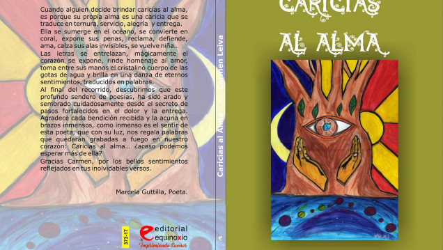 imagen Carmen Leiva presenta "Caricias al alma" en la Feria del Libro