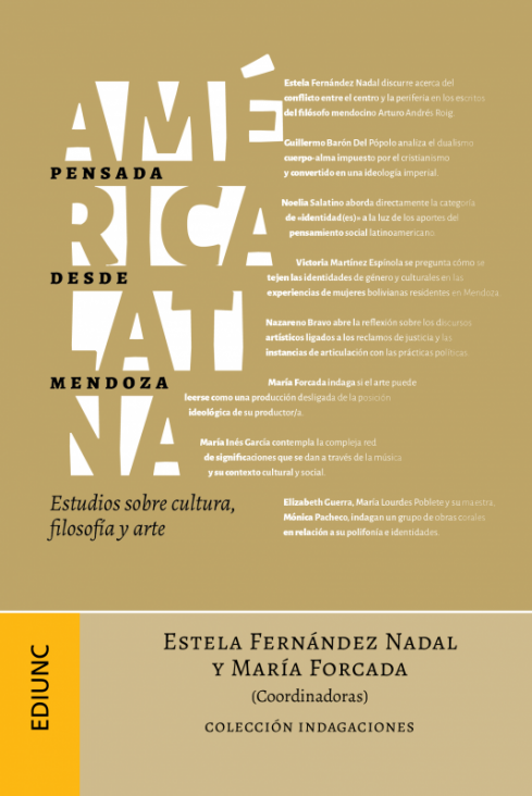 imagen Presentarán el libro "América Latina pensada desde Mendoza"