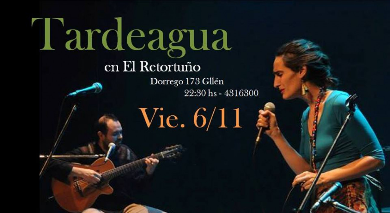 imagen TardeAgua musicaliza esta noche El Retortuño