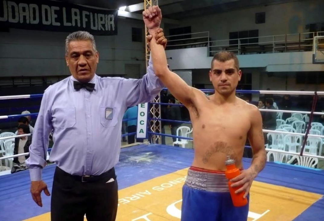 imagen Brizuela combate en Inglaterra