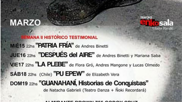 imagen Comenzó el encuentro de teatro por la memoria, los derechos humanos y la identidad