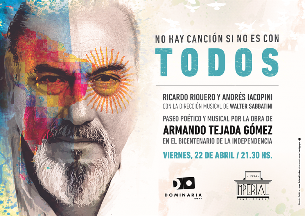 imagen "No hay canción si no es con todos", un homenaje imperdible a Armando Tejada Gómez