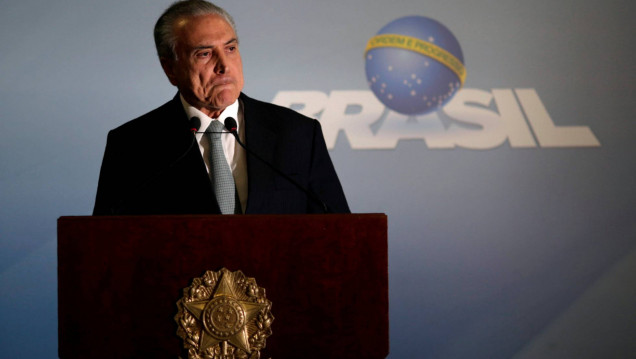 imagen Brasil y Temer en su laberinto