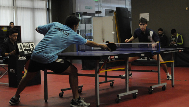 imagen Tenis de mesa: Universidad Maza voló bien alto