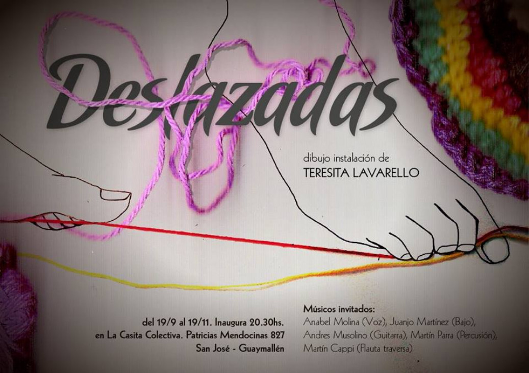imagen "Deslazadas", con Teresita Lavarello en La Casita Colectiva