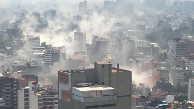 imagen Terremoto en México: "Están todos de pie, ayudando y colaborando"