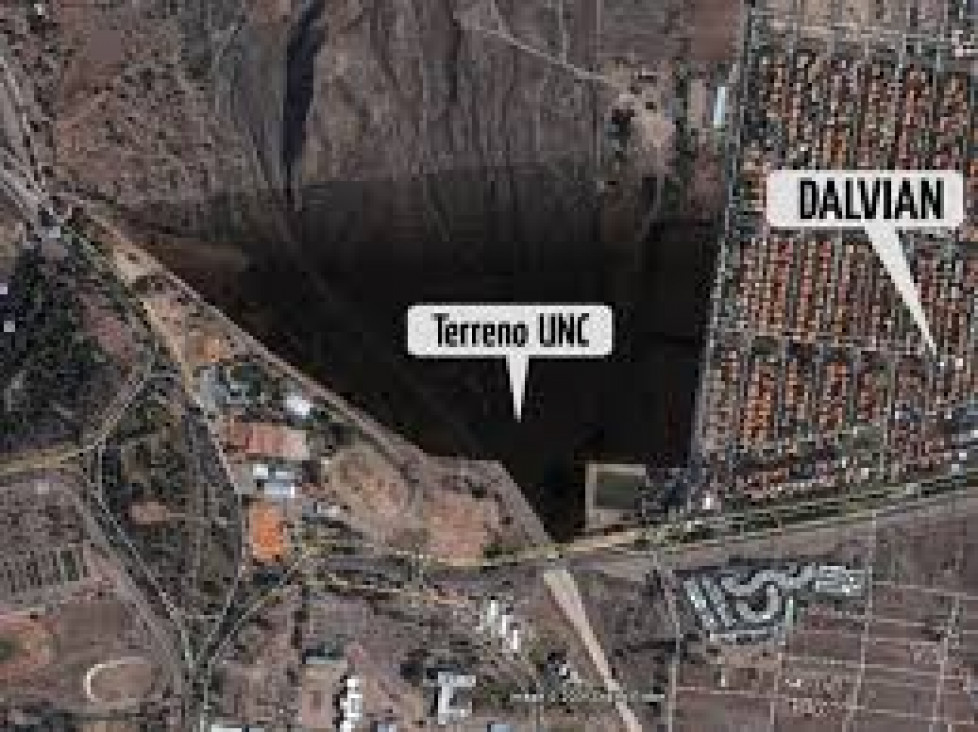 imagen Los terrenos de la UNCUYO en conflicto