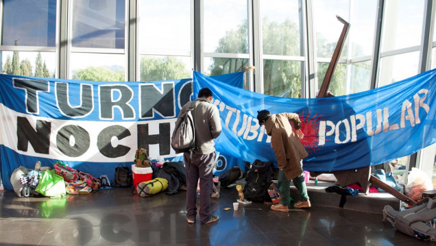 imagen Continúa la toma en el Rectorado